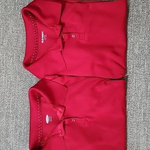 2 Moisture Wicking Polos